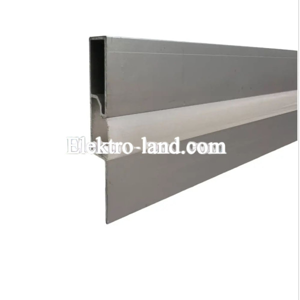 Профиль алюминиевый BIOM PLP-601 60х10 плинтус анодированый, (палка 2м), м